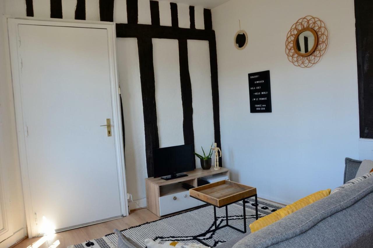Appartement Cocon entre GareSNCF et VieuxMarché, refait à neuf à Rouen Extérieur photo